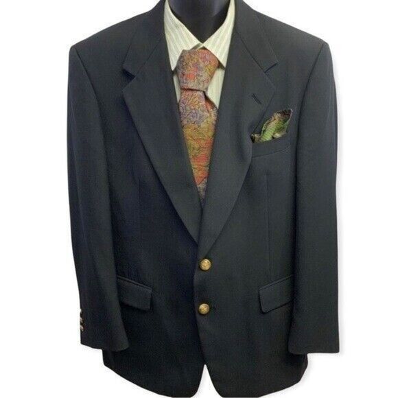 Jack Nicklaus Blue Sport Coat‎ Tournament Series Mens Size 41R - Picture 2 of 7